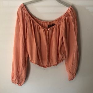 Reformation peach top size M